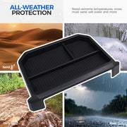 DRABAY Silicone Behind Screen Storage Tray for Toyota Tacoma 2024-2026