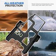 DRABAY Cubierta del panel de la palanca de cambios de la consola central para Toyota Land Cruiser 2024-2025