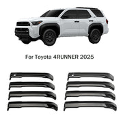 DRABAY Pegatinas de cubierta para manijas exteriores de puerta para Toyota 4Runner 2025-2026