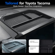 DRABAY Silicone Behind Screen Storage Tray for Toyota Tacoma 2024-2026