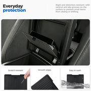 DRABAY Center Armrest Hidden Storage Box for Toyota Tacoma 2024-2026