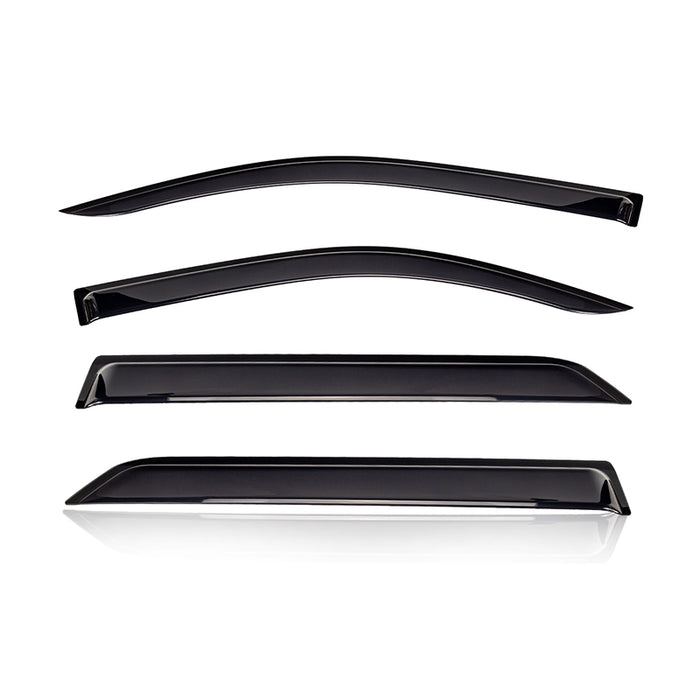 Déflecteurs de pluie pour vitres latérales DRABAY pour Toyota 4Runner 2025-2026