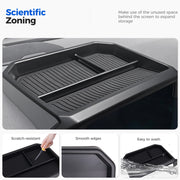 DRABAY Silicone Behind Screen Storage Tray for Toyota Tacoma 2024-2026