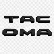 DRABAY ABS 3D Tailgate Letter Inserts Rear Emblems For Toyota Tacoma 2024-2026