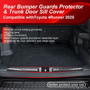 Protection de seuil de coffre DRABAY pour Toyota 4Runner 2025-2026