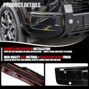 DRABAY ABS Front Fog Light Trim Covers Exterior Upgrade for BYD Ti 7 2025-2027