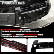 DRABAY No Drill Front Bumper Cover Trims For BYD Ti 7 2025-2027
