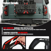 Capa de acabamento da lanterna traseira DRABAY para Denza B5 2025-2027