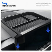 DRABAY Silicone Behind Screen Storage Tray for Toyota Tacoma 2024-2026