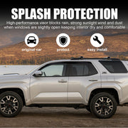 DRABAY トヨタ 4Runner 2025～2026年対応 サイドウィンドウバイザー レインガード