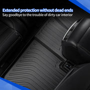 DRABAY Alfombrillas de suelo TPE para todo tipo de clima para Toyota 4Runner 2025+