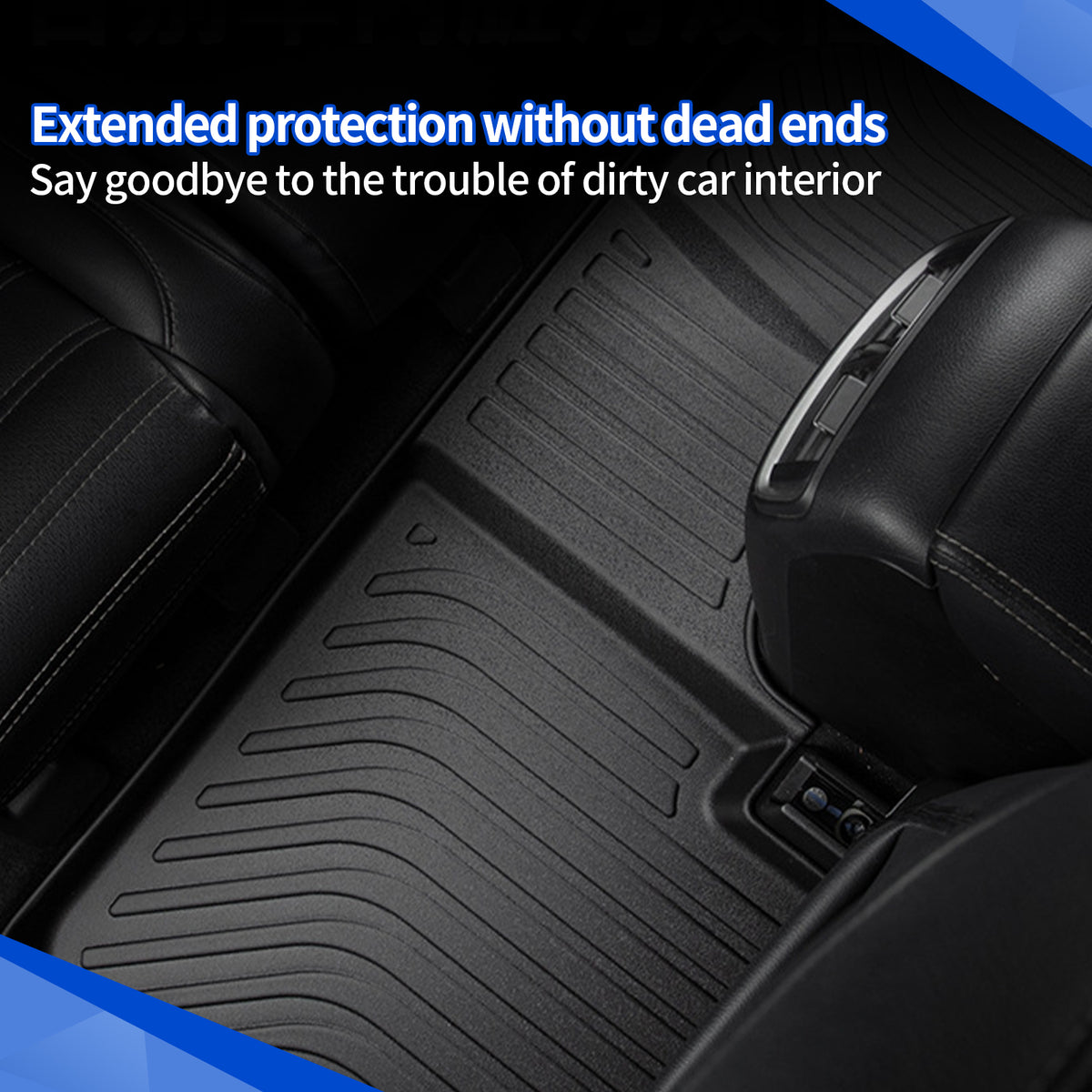 DRABAY Alfombrillas de suelo TPE para todo tipo de clima para Toyota 4Runner 2025+