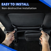 DRABAY Rear Seat Anti-Kick Pad Bag