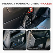 Rear Air Conditioning Vent Cover with Storage Box For BYD Shark 6