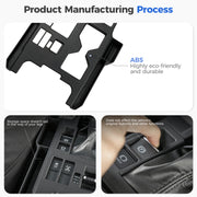 DRABAY Cubierta del panel de la palanca de cambios de la consola central para Toyota Land Cruiser 2024-2025