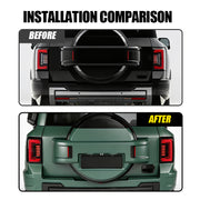 DRABAY Tail Light Protector Cover 2PCS For Denza B8 2025+