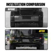 DRABAY ABS Rear Bumper Corner Cover Exterior Upgrade for BYD Ti 7 2025-2027