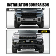DRABAY No Drill Front Bumper Cover Trims For Denza B8 2025+