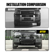 DRABAY No Drill Front Bumper Cover Trims For BYD Ti 7 2025-2027