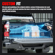 3D scanning demonstration for custom-fit truck bed liner and cargo protection