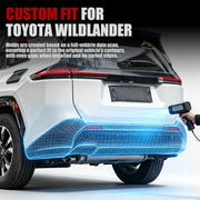3D scanning process for custom fit Toyota Wildlander rear bumper protection