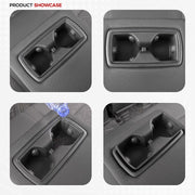 Black dual vehicle cup holder accessory for 4x4 interior vehicle protection.