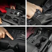 DRABAY Cubierta del panel de la palanca de cambios de la consola central para Toyota Land Cruiser 2024-2025