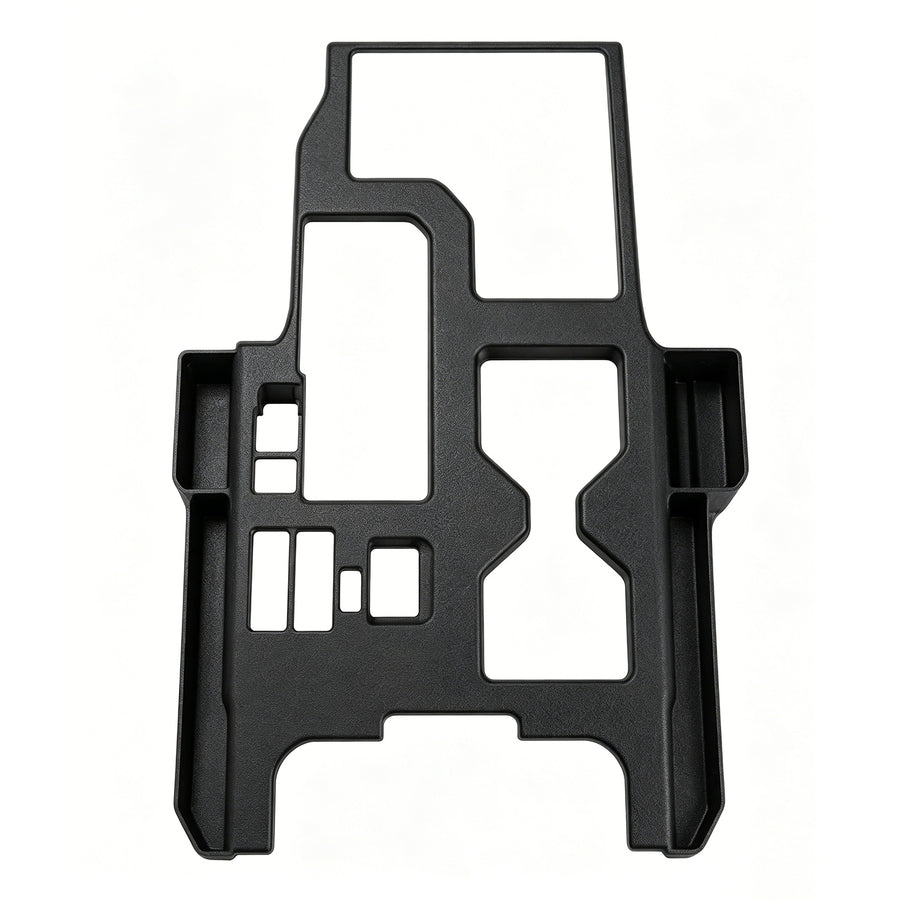 DRABAY Cubierta del panel de la palanca de cambios de la consola central para Toyota Land Cruiser 2024-2025
