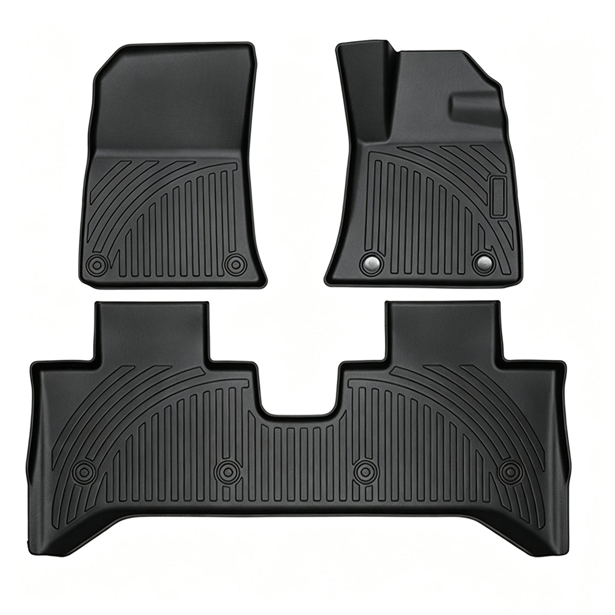 DRABAY All-Weather TPE Floor Mats & Truck Bed Mat Set for BYD Shark 6 2025+