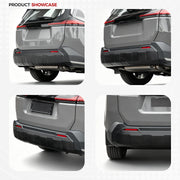 Rear bumper protector for 4x4 vehicles showing durable black trim and fitment details.