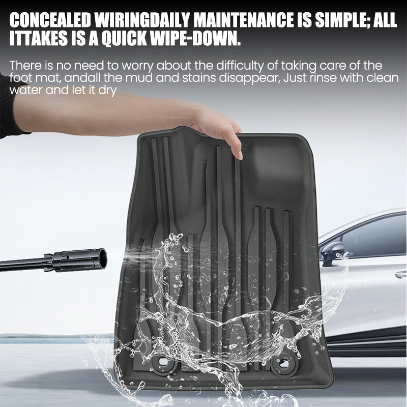 Juego de alfombrillas de suelo TPE para todo clima y protectores de carga DRABAY para JETOUR G700 2025-2027