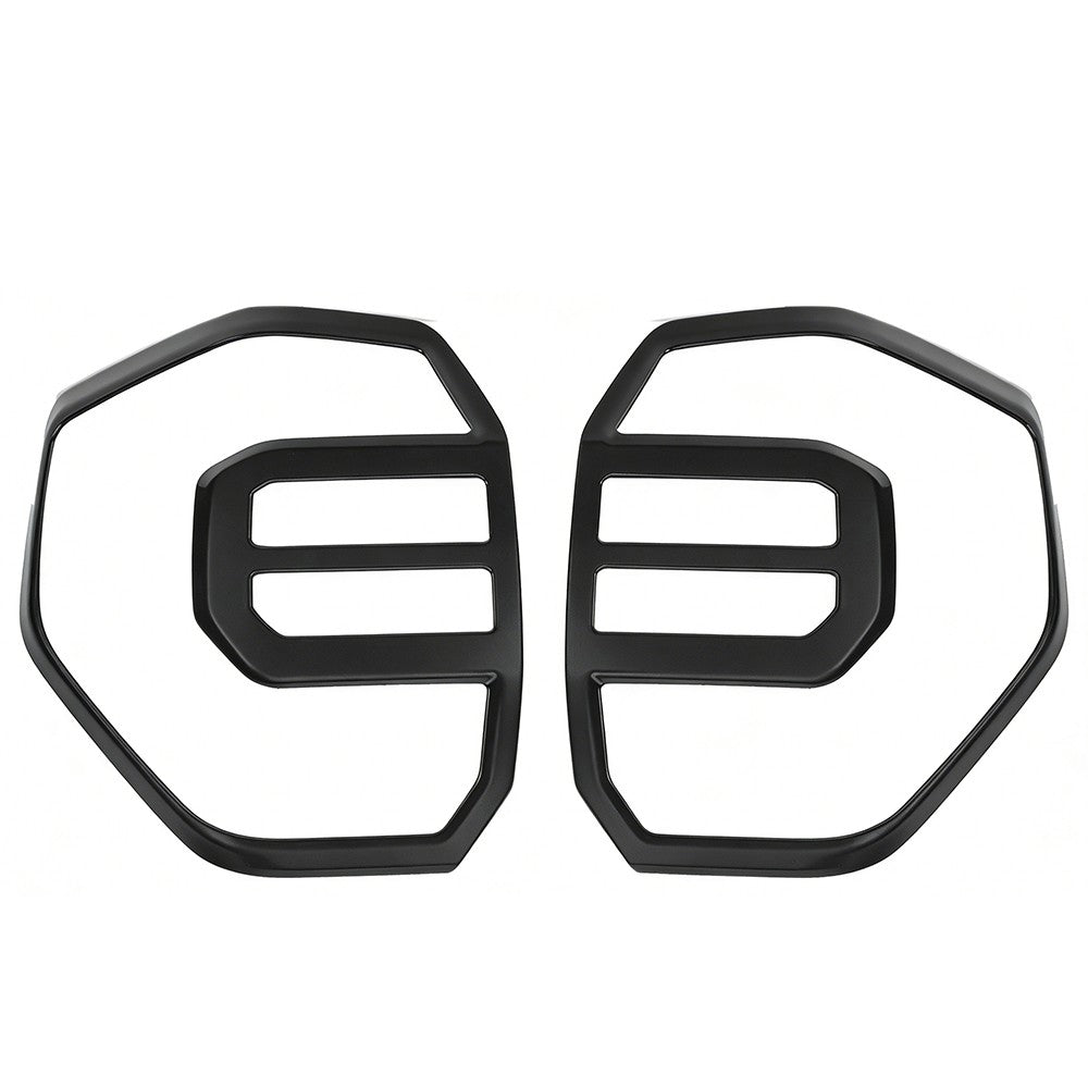 DRABAY Cubierta de marco protector de ABS para luz trasera para Toyota 4Runner 2025-2026