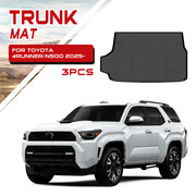 พรมปูพื้นที่เก็บสัมภาระทุกสภาพอากาศ DRABAY สำหรับ Toyota 4Runner 2025-2026 (เบนซิน 5 ที่นั่ง)