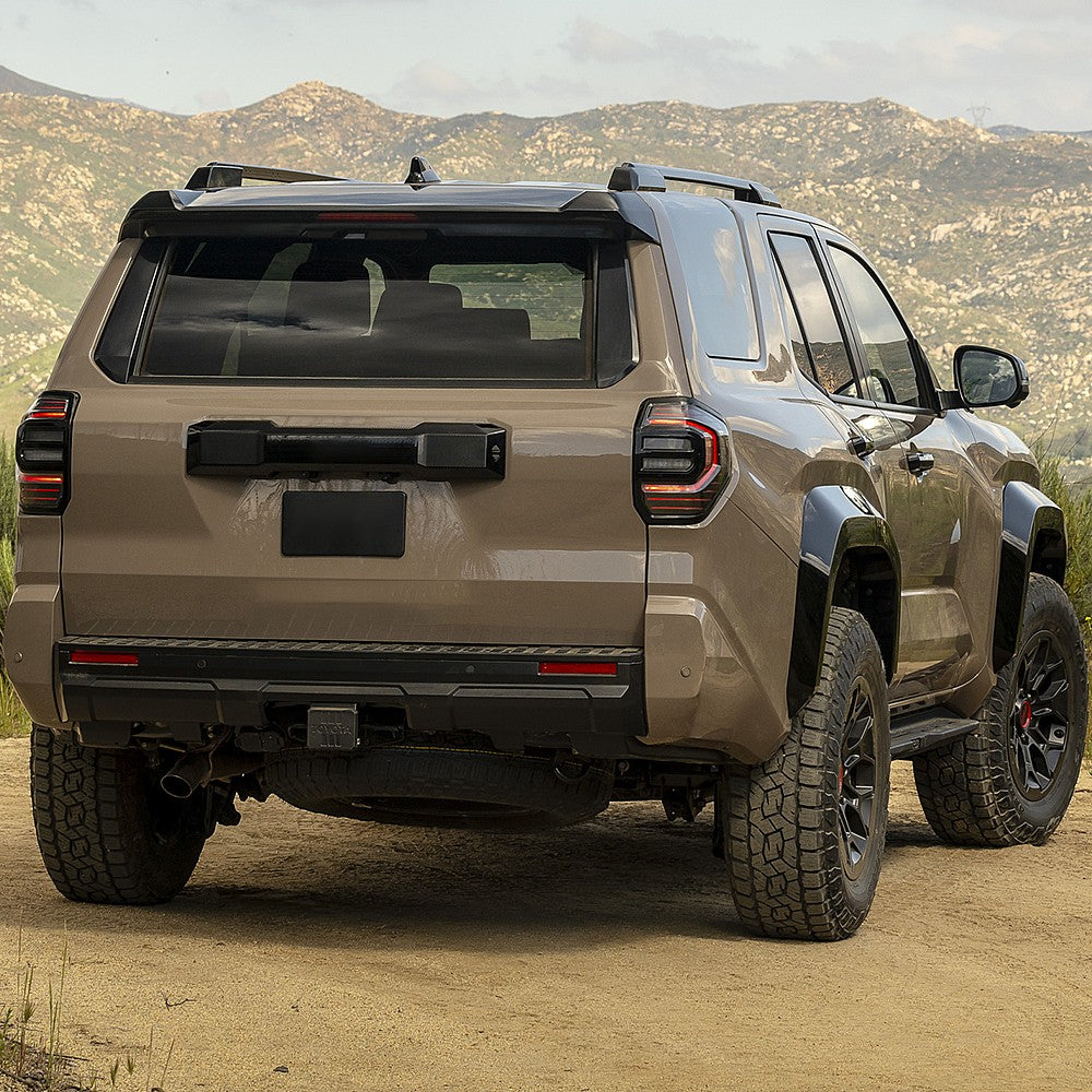 DRABAY Cubierta de marco protector de ABS para luz trasera para Toyota 4Runner 2025-2026